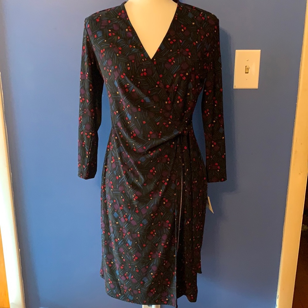 Anne Klein wrap dress